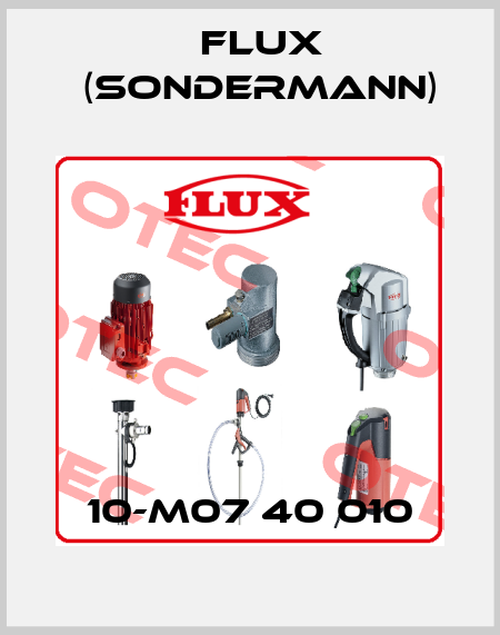 10-M07 40 010 Flux (Sondermann)