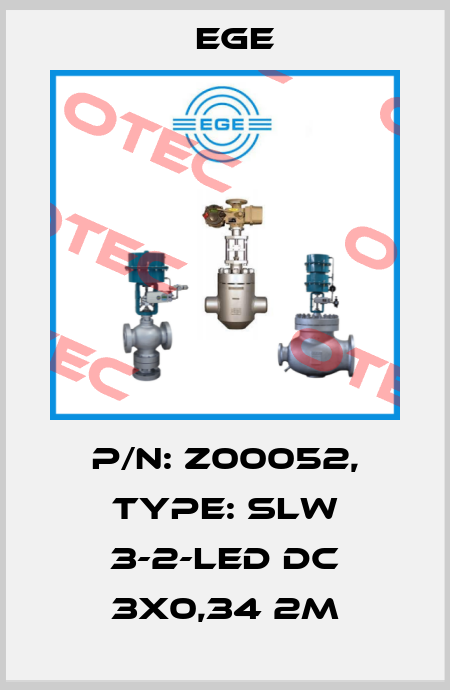 p/n: Z00052, Type: SLW 3-2-LED DC 3x0,34 2m Ege