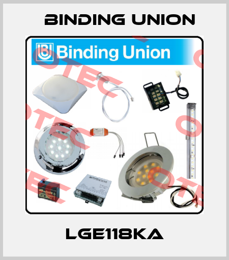 LGE118KA Binding Union