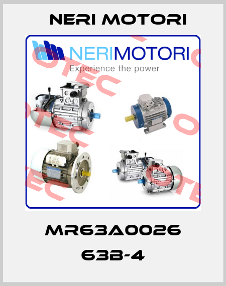 MR63A0026 63B-4 Neri Motori