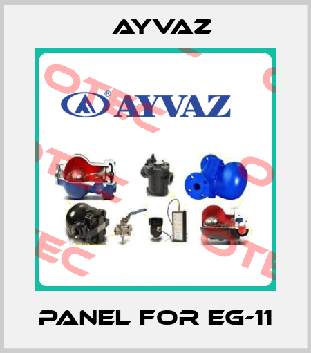 Panel For EG-11 Ayvaz