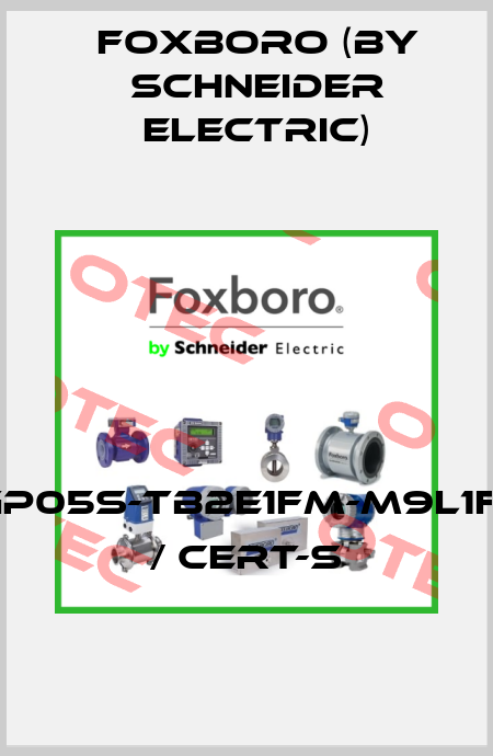 IGP05S-TB2E1FM-M9L1F2 / Cert-S Foxboro (by Schneider Electric)