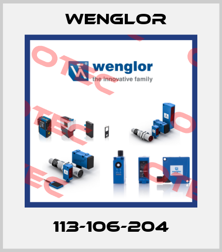 113-106-204 Wenglor