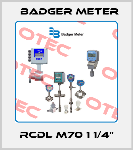 RCDL M70 1 1/4" Badger Meter