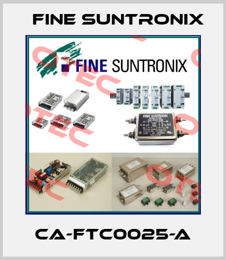 CA-FTC0025-A Fine Suntronix