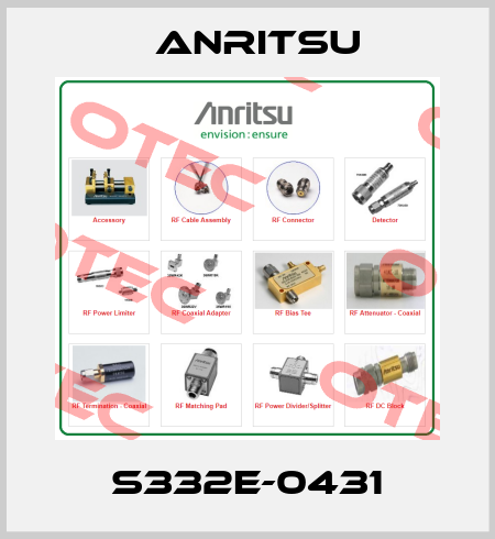 S332E-0431 Anritsu
