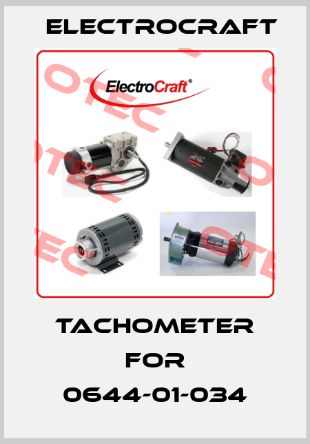 Tachometer for 0644-01-034 ElectroCraft