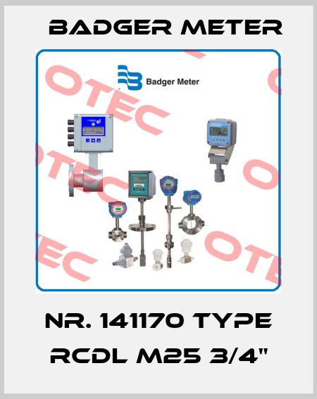 Nr. 141170 Type RCDL M25 3/4" Badger Meter