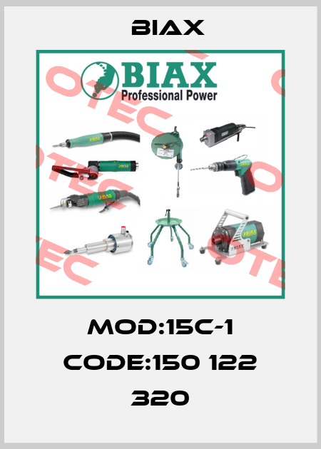MOD:15C-1 CODE:150 122 320 Biax