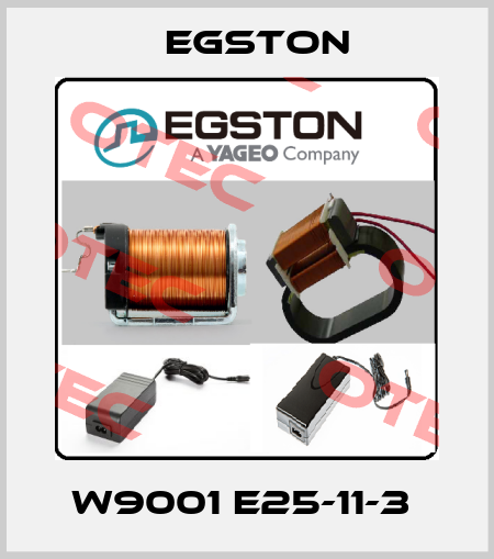  W9001 E25-11-3  Egston