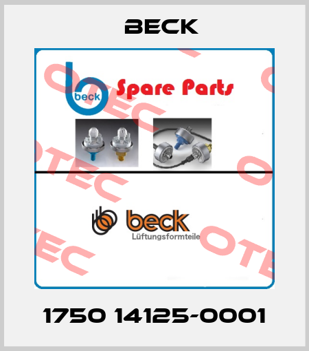 1750 14125-0001 Beck