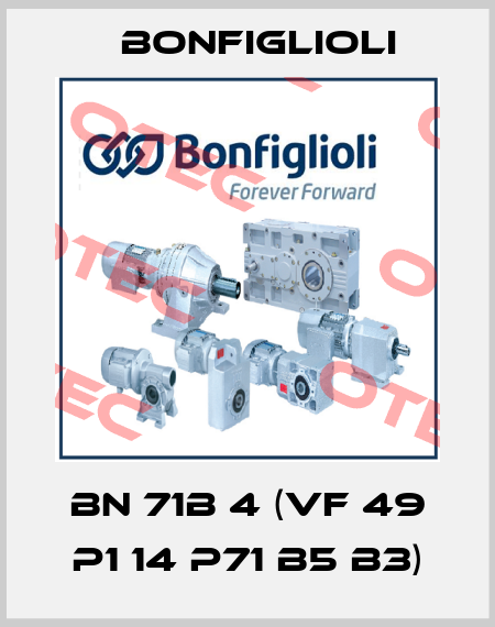 BN 71B 4 (VF 49 P1 14 P71 B5 B3) Bonfiglioli