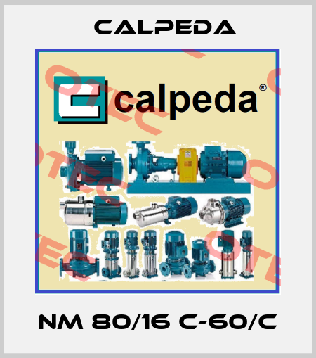 NM 80/16 C-60/C Calpeda