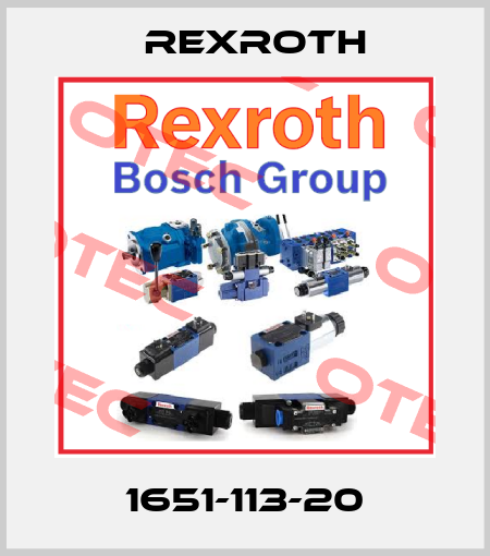 1651-113-20 Rexroth