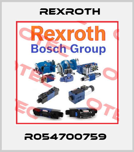 R054700759  Rexroth