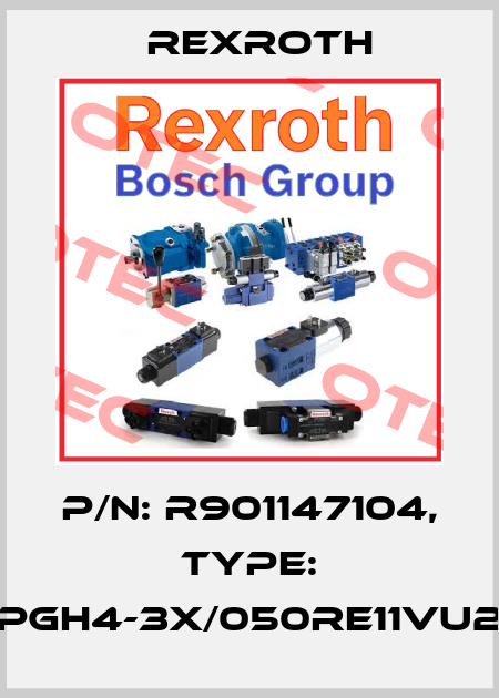 P/N: R901147104, Type: PGH4-3X/050RE11VU2 Rexroth