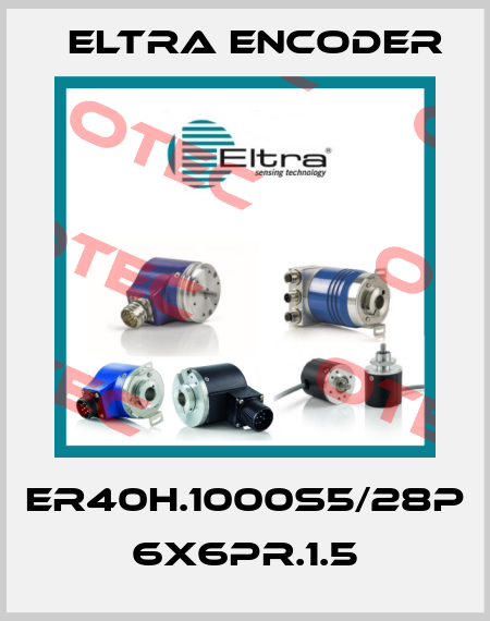 ER40H.1000S5/28P 6X6PR.1.5 Eltra Encoder