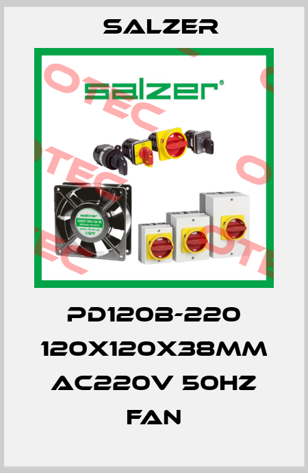 PD120B-220 120X120X38MM AC220V 50HZ FAN Salzer