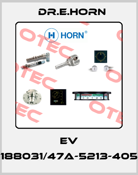 EV 188031/47A-5213-405 Dr.E.Horn