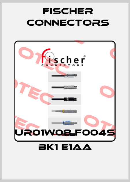 UR01W08 F004S BK1 E1AA Fischer Connectors
