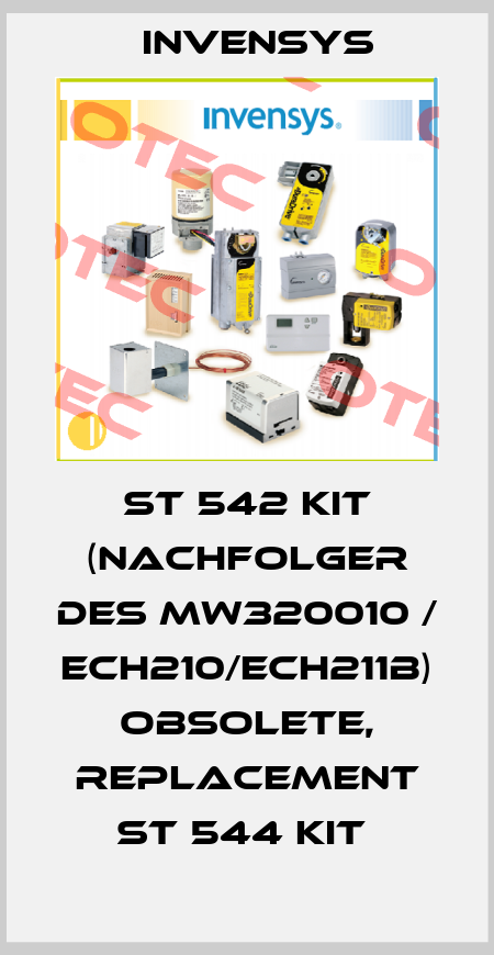 ST 542 KIT (NACHFOLGER DES MW320010 / ECH210/ECH211B) obsolete, replacement ST 544 KIT  Invensys