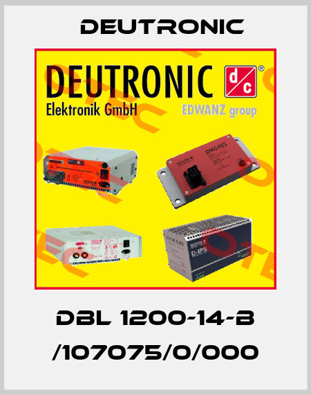 DBL 1200-14-B /107075/0/000 Deutronic