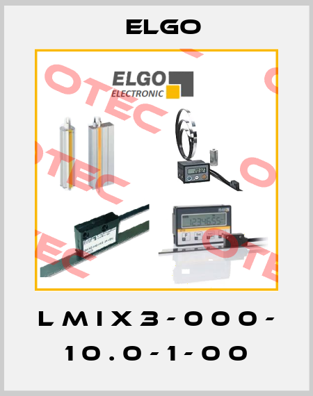 L M I X 3 - 0 0 0 - 1 0 . 0 - 1 - 0 0 Elgo