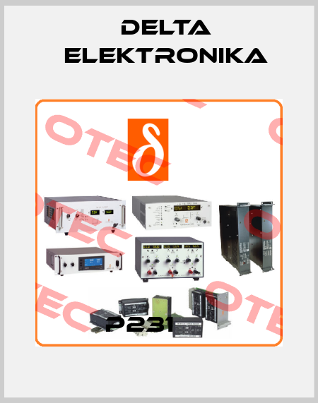 P231      Delta Elektronika