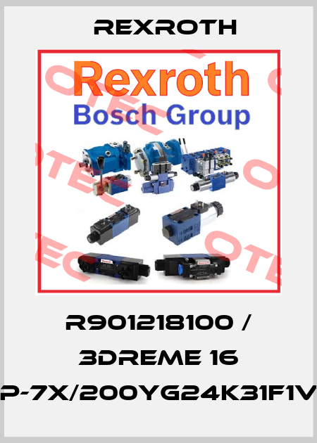 R901218100 / 3DREME 16 P-7X/200YG24K31F1V Rexroth