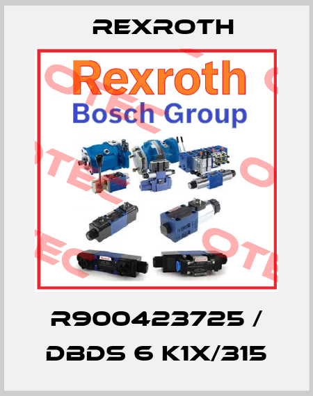 R900423725 / DBDS 6 K1X/315 Rexroth