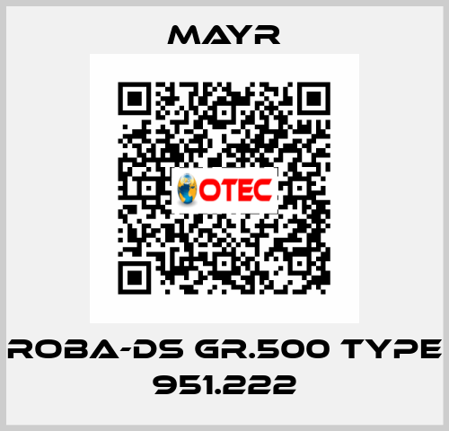 ROBA-DS Gr.500 Type 951.222 Mayr