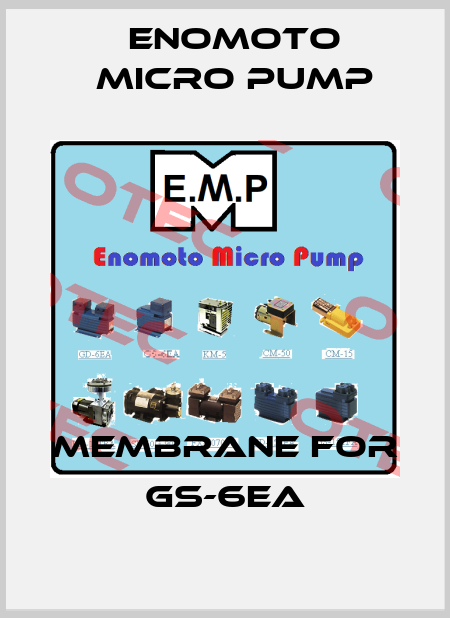 Membrane for GS-6EA Enomoto Micro Pump
