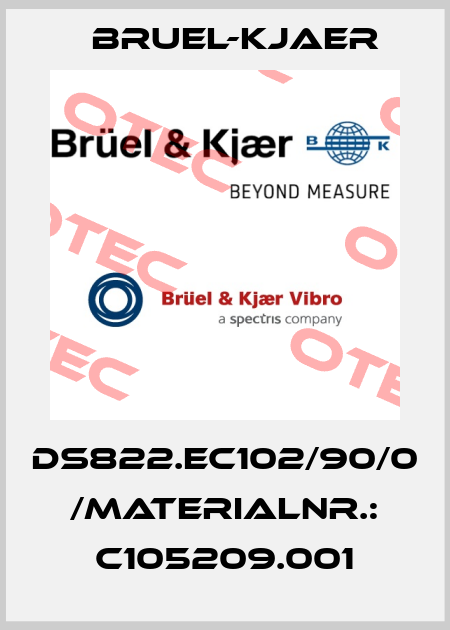 ds822.ec102/90/0 /MaterialNr.: C105209.001 Bruel-Kjaer