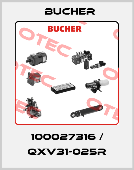 100027316 / QXV31-025R Bucher