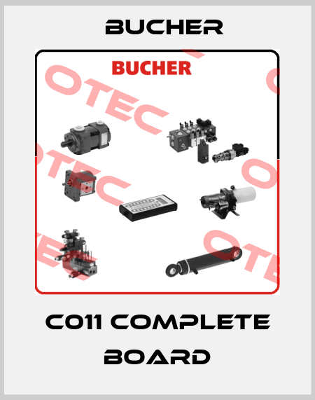 C011 complete board Bucher