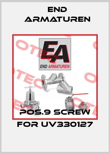 Pos.9 Screw for UV330127 End Armaturen