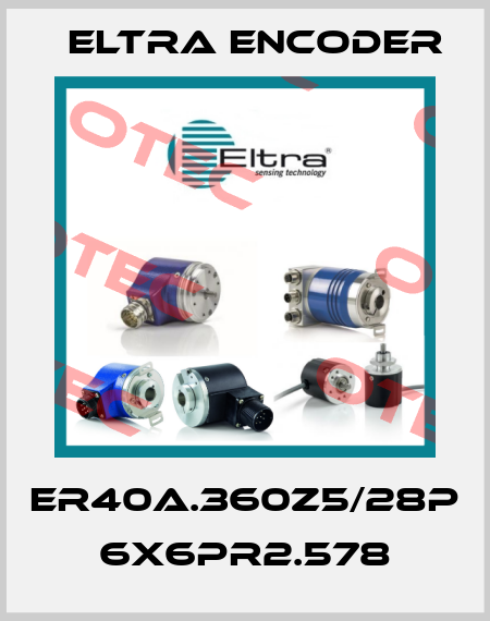 ER40A.360Z5/28P 6X6PR2.578 Eltra Encoder