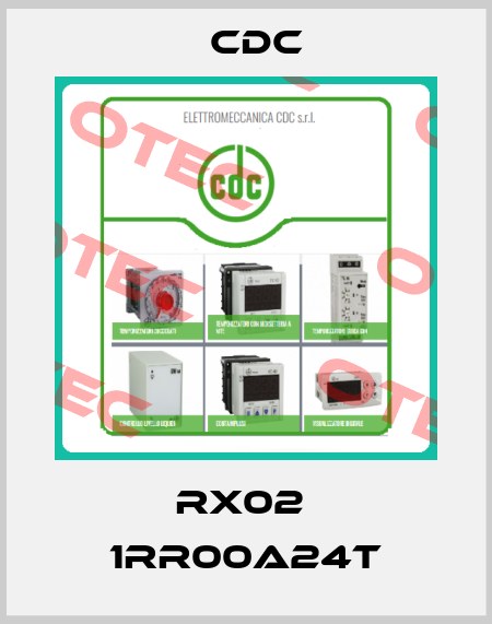RX02  1RR00A24T CDC