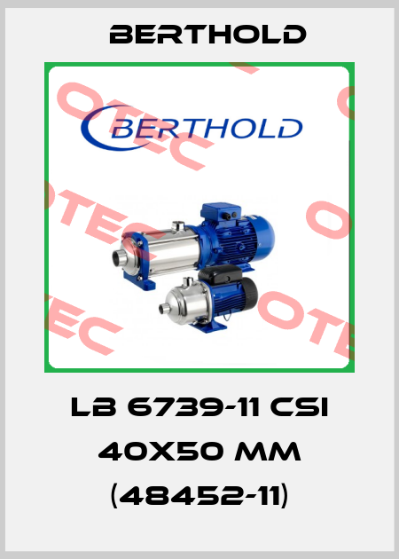 LB 6739-11 CsI 40x50 mm (48452-11) Berthold