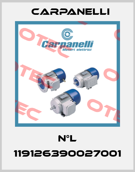 N°L 119126390027001 Carpanelli