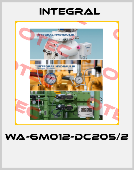 WA-6M012-DC205/2  Integral