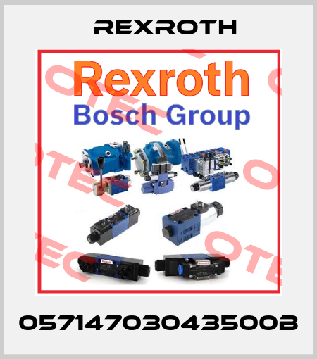 05714703043500B Rexroth