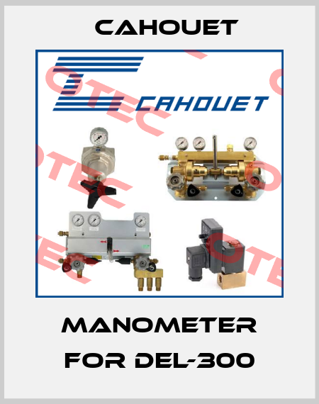 manometer for DEL-300 Cahouet