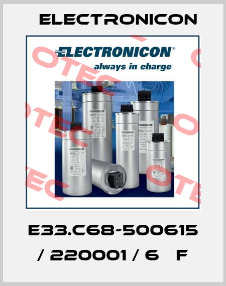 E33.C68-500615 / 220001 / 6 µF Electronicon