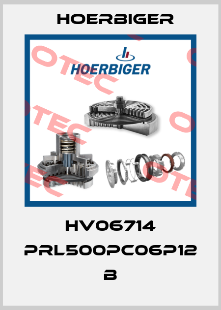HV06714 PRL500PC06P12 B Hoerbiger