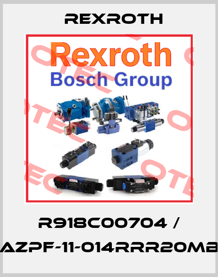 R918C00704 / AZPF-11-014RRR20MB Rexroth