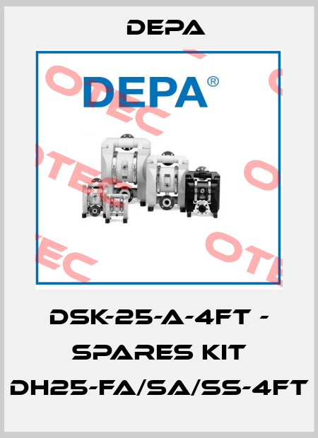 DSK-25-A-4FT - Spares Kit DH25-FA/SA/SS-4FT Depa