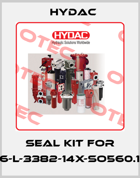 seal kit for KHP3K-06-L-3382-14X-SO560.1-TT-3.1-M Hydac