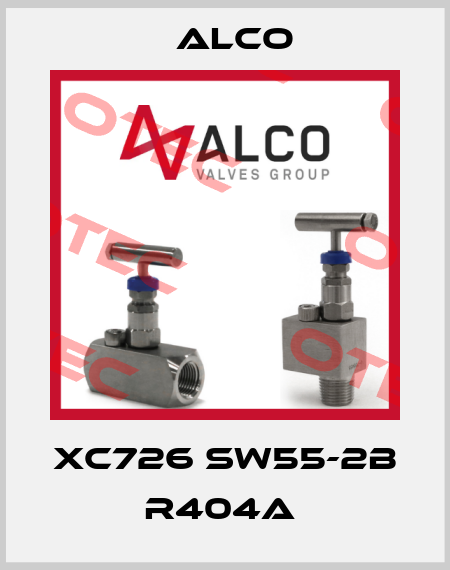 XC726 SW55-2B R404A  Alco
