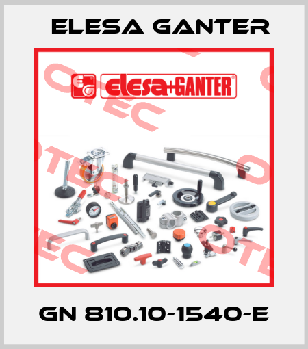 GN 810.10-1540-E Elesa Ganter